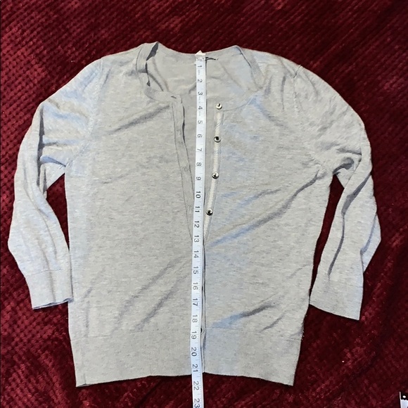 Gray Cardigan - Picture 6 of 6